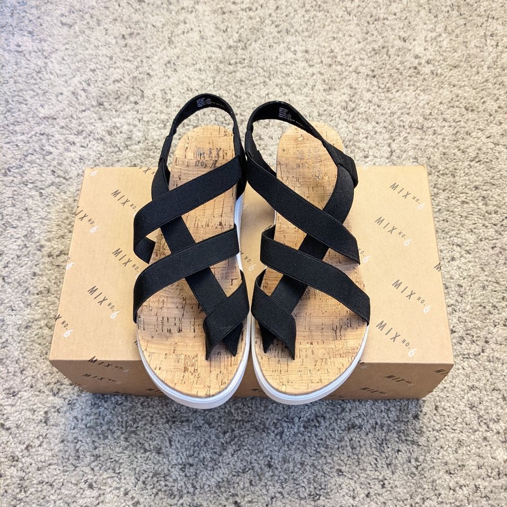 Mix No. 6 Skylar Sandal, Black